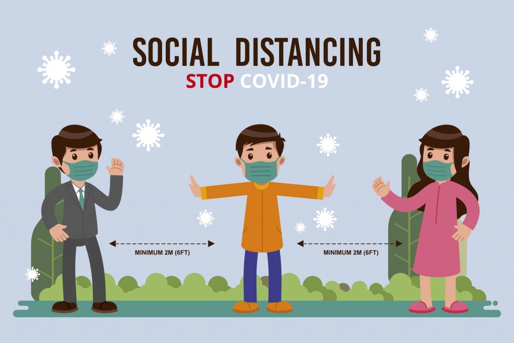 Ajari Anak-Anak Bagaimana Social Distancing