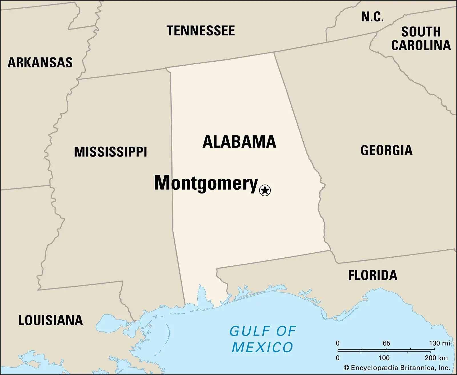 Montgomery-Alabama Maps