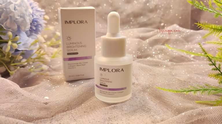 Implora Luminous Brightening Serum Packaging