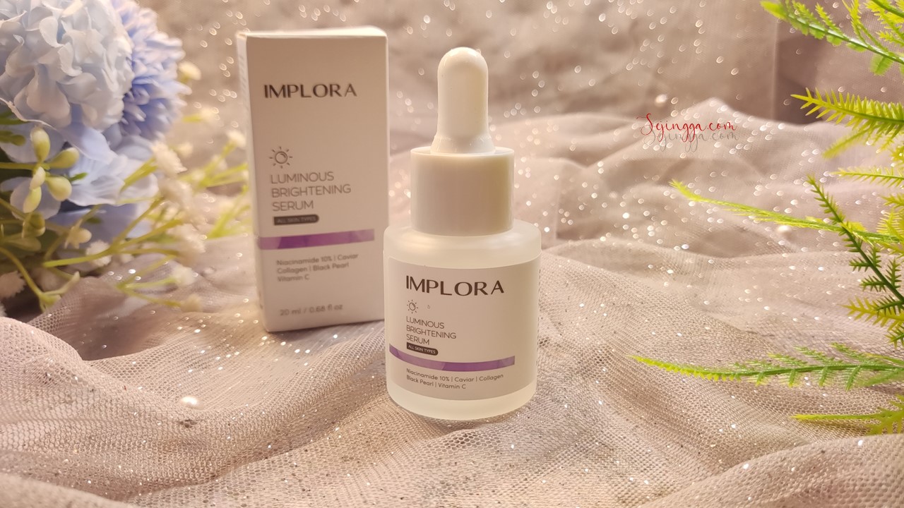 Implora Luminous Brightening Serum Packaging