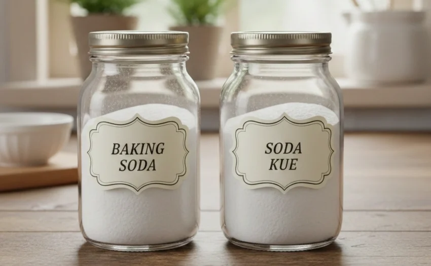 Perbedaan baking soda dan soda kue